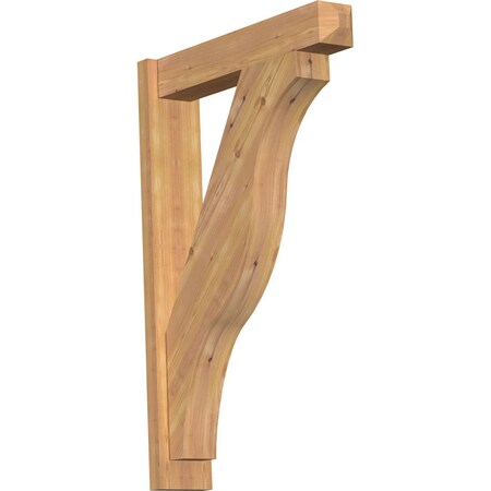 Ekena Millwork Funston Craftsman Smooth Outlooker, Western Red Cedar, 5 1/2"W x 26"D x 38"H OUT06X26X38FST04SWR